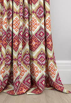 Navajo, Salsa - Made to Measure Curtains